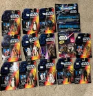 Star Wars Power of the Force Figures Lot (11), a Wicket Bend'ems, and Extras