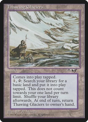 Thawing Glaciers #144 (LP) Alliances (ALL) MTG
