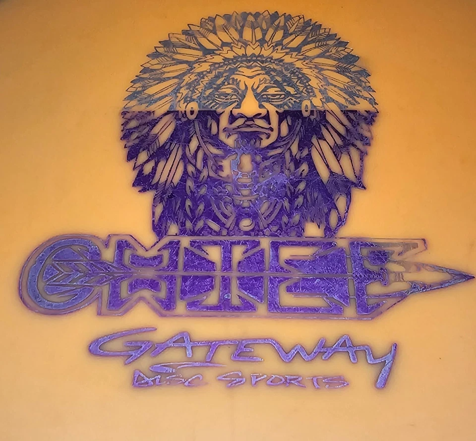 Gateway Disc Sports Evolution Chief 174g Orange Disc Golf Midrange OOP RARE - Image 2 of 4