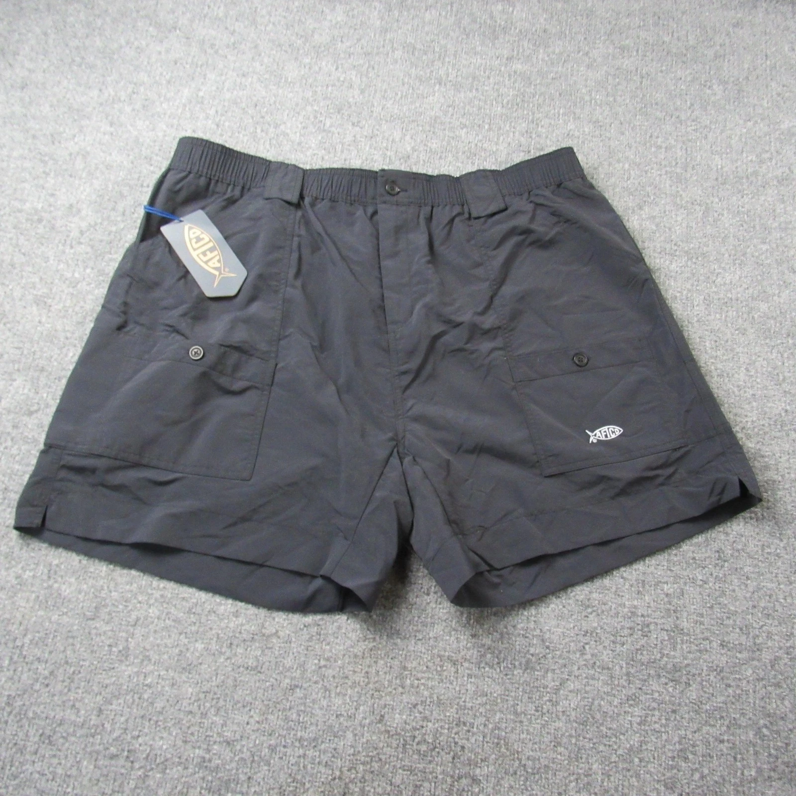 AFTCO Original Fishing Shorts Mens 44 Black 6 Inseam Quick Dry Elastic Waist M01
Opens in a new wind