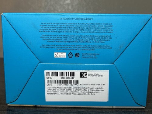 NEW Echo Dot (4th Gen) Smart Speaker with Clock and Alexa Feature - Picture 3 of 5
