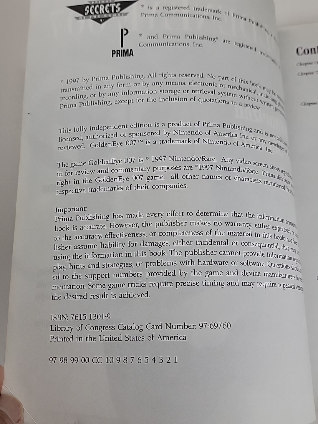 1997 Prima GoldenEye 007 Game Secrets book Strategy Guide walkthrough maps