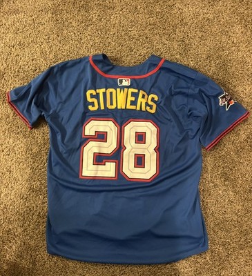 Kyle Stowers  Miami Marlins 2025 All Star Game Jersey Mens Large 