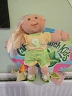 vintage Cabbage Patch kid 2004 playalong girl in gardening clothes