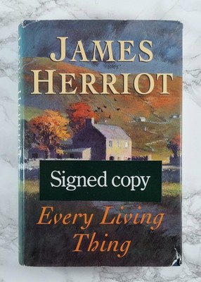 James Herriot - SIGNED EDITION - Every Living Thing Book - 2nd Edition Hardback 