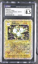 CGC 8.5 Magneton 28/110 Legendary Collection) Reverse Holo Pokemon Card