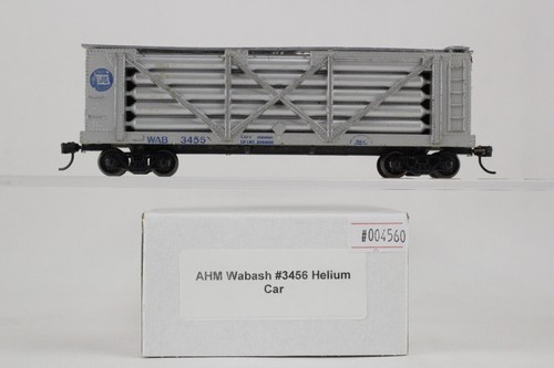 Coche de helio AHM Rivarossi escala HO Wabash WAB #3456 | Condition: Used