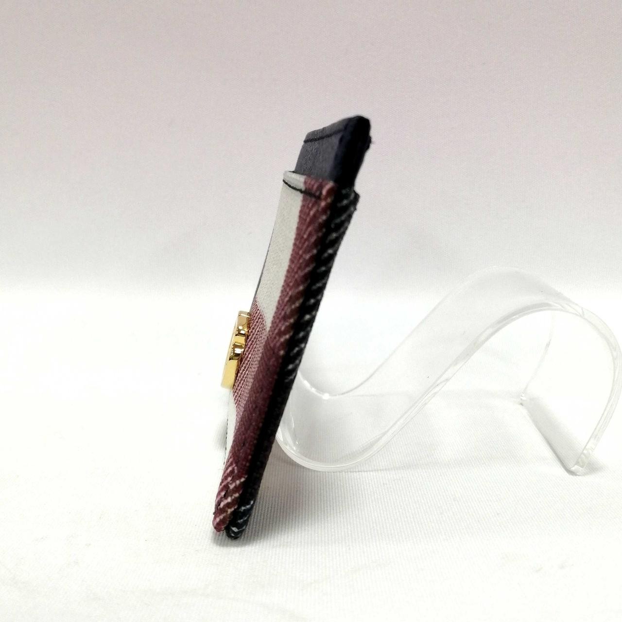 Pass case Model number Multicolor check BLUE LABE… - image 3