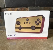 CRKD NEO S RETRO GOLD Nintendo Switch Wireless Controller - FAST SHIPPING