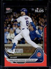 2025 Topps Now #848 Ian Happ Red Foil #d /5