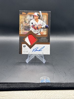 Brooks Lee Rookie Patch Auto /25 Minnesota Twins RC RPA  