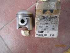 TRIUMPH TIGER 80 350cc OHV HEPOLITE PISTON, 7762 70mm +020 OVERSIZE, 1934-40