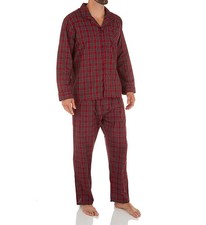 Hanes 4016T Tall Man Classics Broadcloth Woven Pajama Set