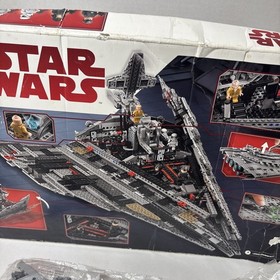 READ LEGO Star Wars First Order Star Destroyer 75190 No Bag #1 No Manual All New