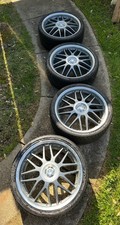 19 19x7.5 Racing Hart C4 Forged Wheels 5x114.3 4x114.3 Honda Acura Toyota Lexus