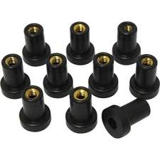 Harddrive Well Nuts for Harley-Davidson - 10/Pack 19-130