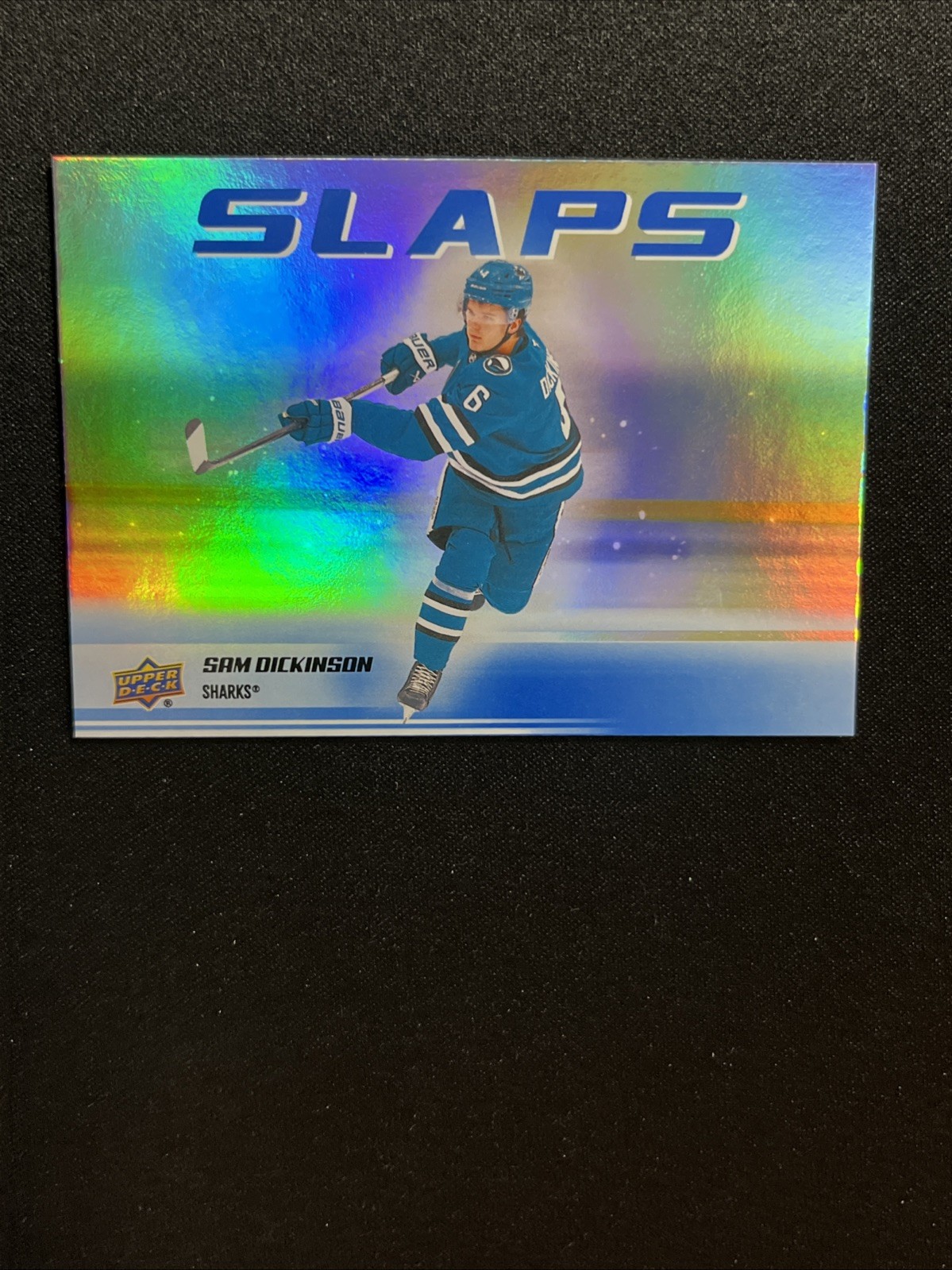 25-26 UD Series 2 Hockey Rookie Slaps SL-6 Sam Dickinson