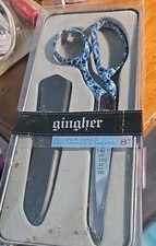 Gingher CHARLENE 8" Designer Series Limited Edition Scissors NIB Free Ship 