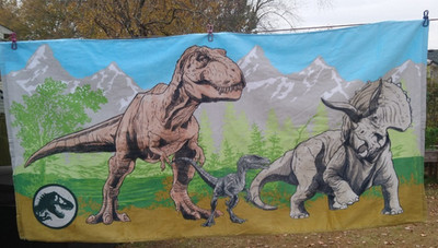 Jurassic World Dominion Beach Pool Towel Jurassic Park Dinosaur 30'' X 60''