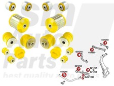 Kit silentbloc suspension avant Audi A6 C5 (97-04) FWD Quattro Allroad S6 RS6