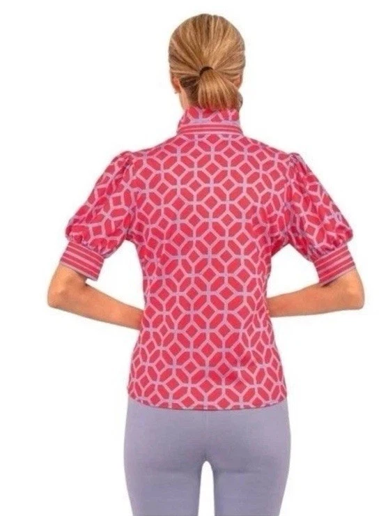 Nuevo con etiquetas Gretchen Scott Puff Top - Lucy In The Sky With Diamonds Talla S $159 Foto 2 de 4