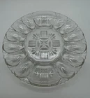 Vintage 1950s Federal Glass Georgetown 10.75” 12-Slot Deviled Egg Tray/Plate