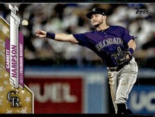 2020 Topps #466 Garrett Hampson Gold Star