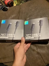 2 Oculus ATRIX 16FT USB-C Link Cable Brand New One Opened