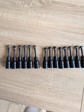 Paires de protections de cadre moto alu CNC noir