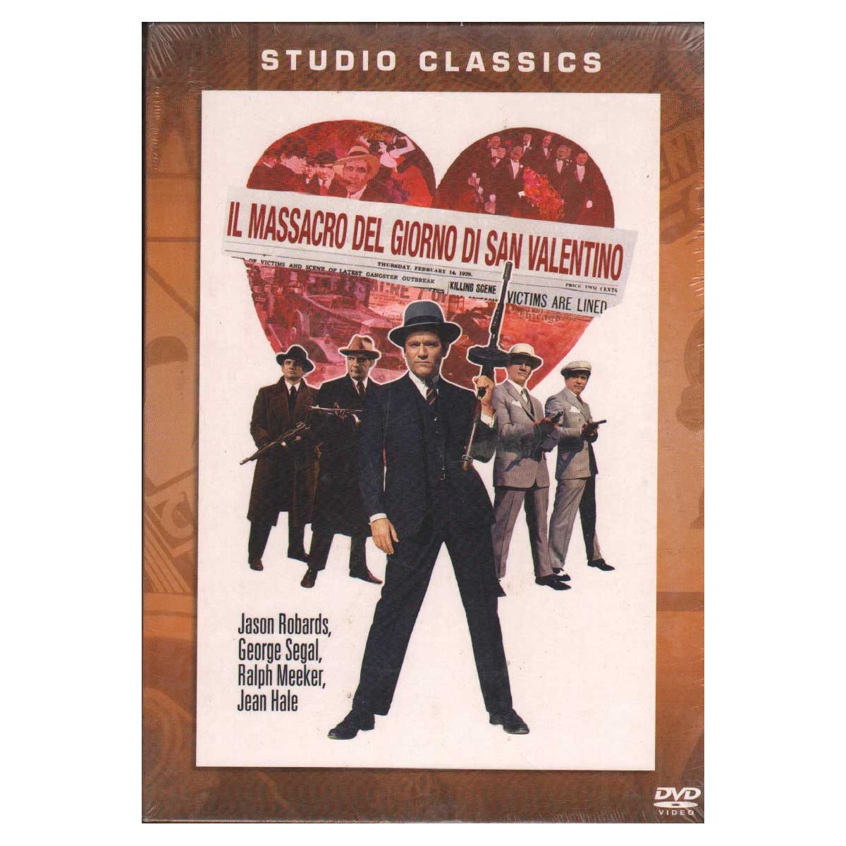 The Valentine's Day Massacre DVD Roger Corman / Sealed 80103120728