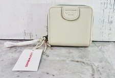 Lucky Brand Leather Wallet Vanilla Zip Around...