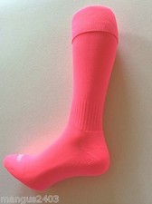 Image of KIDS BOYS HIGH QUALITY FLUORESCANT ORANGE OR PINK SONDICO FOOTBALL RUGBY SOCKS