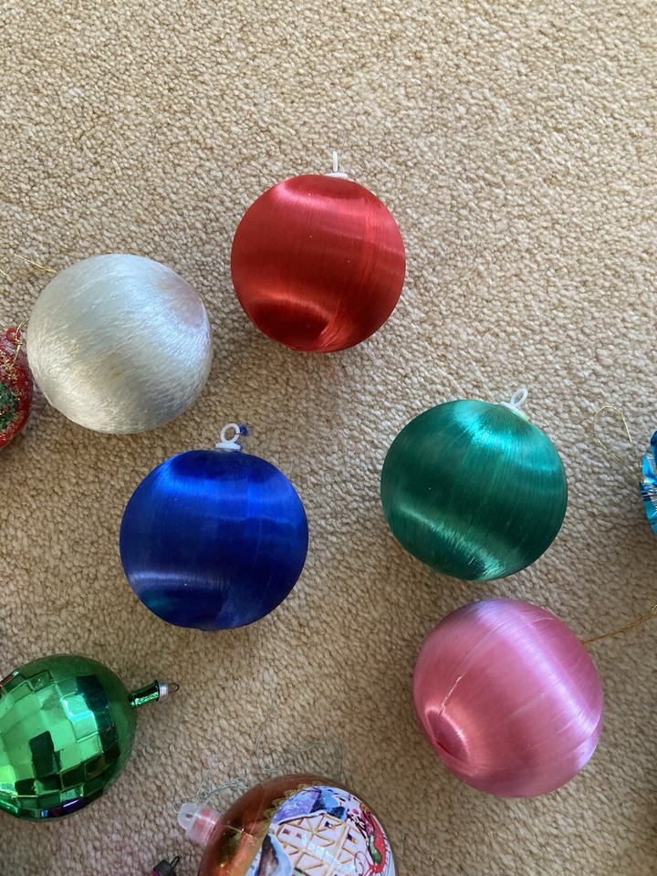 APPROX 50 CHRISTMAS TREE BAUBLES & DECORATIONS ( Some Vintage ) eBay
