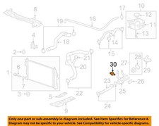 GM OEM 07-16 Cobalt,HHR,Regal,Sky,Verano Cooling Water Pump-Temp Sensor 12611420