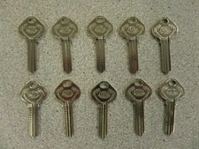 DOMINION RUN22 RUSSWIN SECTIONAL A1011-22N KEY BLANKS PACK OF 10