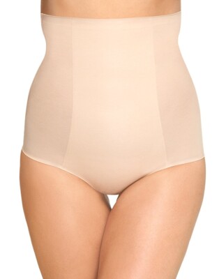 Wacoal Beyond Naked Slip Sand Gr. XXL 18 High Waist Bauchkontrolle Nude 808330
