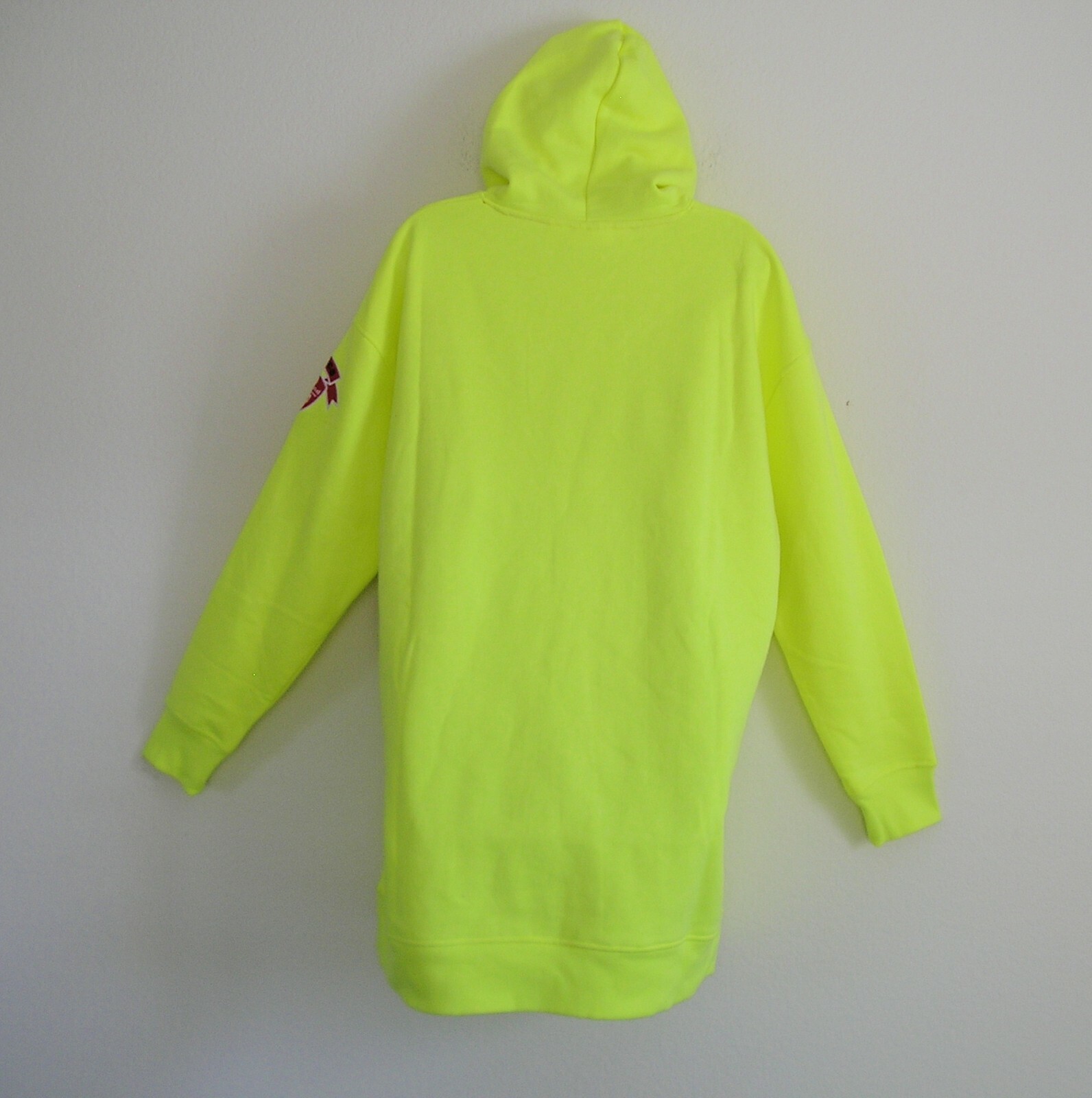 Fila HOMEY HOODY DRESS felpa camicia pile con cappuccio casual lavoro top ~ donna taglia XL ~ NUOVO CON ETICHETTE