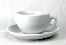 Dickwandige Cappuccinotasse | &raquo;Bar Italia&laquo; | weiss | Nuova Point (200 ml)