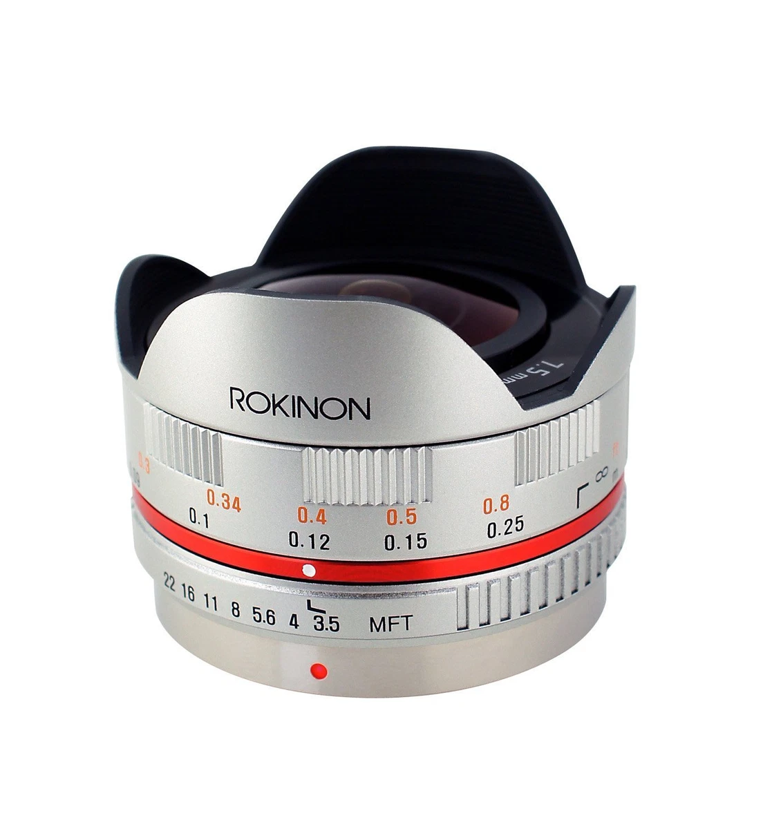 【中古】「非常に良い」Rokinon 7.5?MM超広角魚眼レンズレンズfor Micro Four Thirds none ブラック FE75MFT-B 75mm-f35-fisheye-mft-