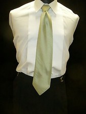 USED Necktie Stripe Pretied - KIWI SN805