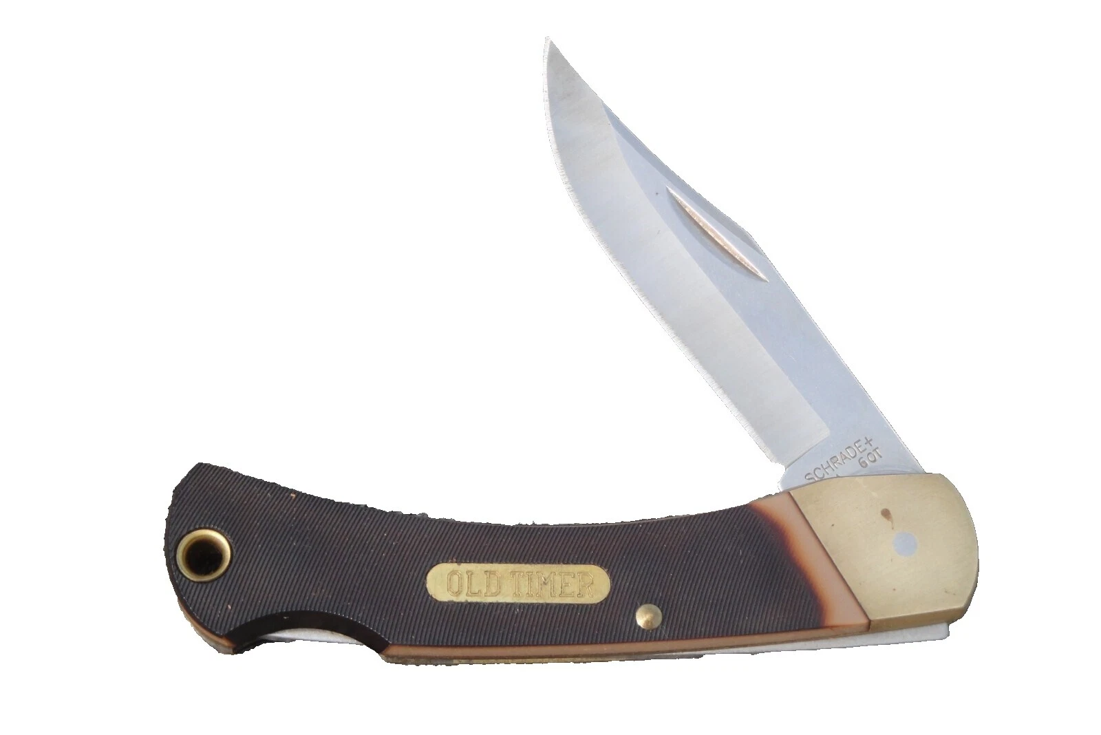 Alça de Latão Schrade canivetes antigos colecionáveis