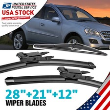 28''+21''+12'' Window Wiper Blades Set For 251820084564, 2518200100,1698201745