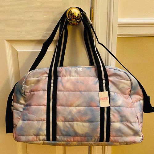 Victoria's Secret PINK Tie Dye Duffle Bag NEW - Picture 10 of 10