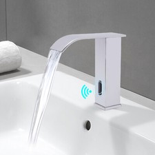 Automatische Infrarot Sensor Wasserfall Heißes & Kaltes Wasser Wasserhahn 0-80°C