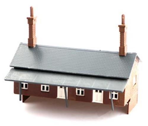 Kestrel KD09 Station Building Plastic Kit N Gauge