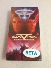 Star Trek V: The Final Frontier BETAMAX Tape Sealed