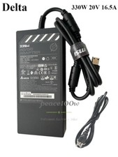 Original MSI 330W AC Adapter Charger for MSI Raider 18 HX A14VIG-255US USB Tip