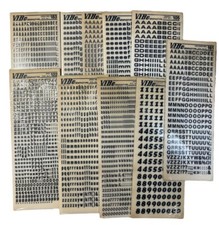 Trasferelli trasferibili lettere varie misure