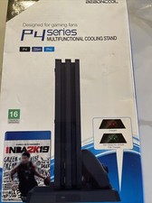 Beboncool P4 Series Multifunctional Cooling Stand for PS4, PS4 Slim, PS4 Pro