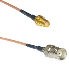 RG316 SMA FEMALE to BNC FEMALE RF Cable Rapid-SHIP LOT